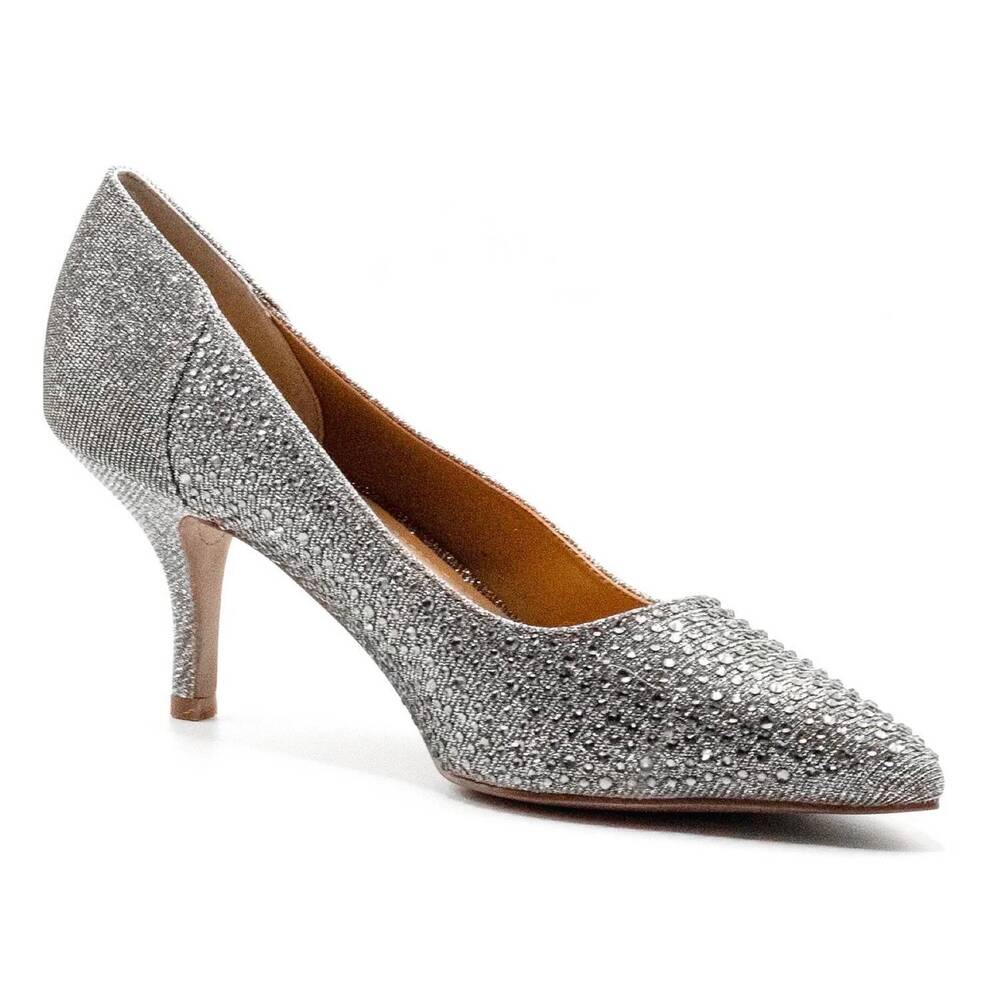 NEW J. RENEE women's rishna pionty toe pumps in pewter